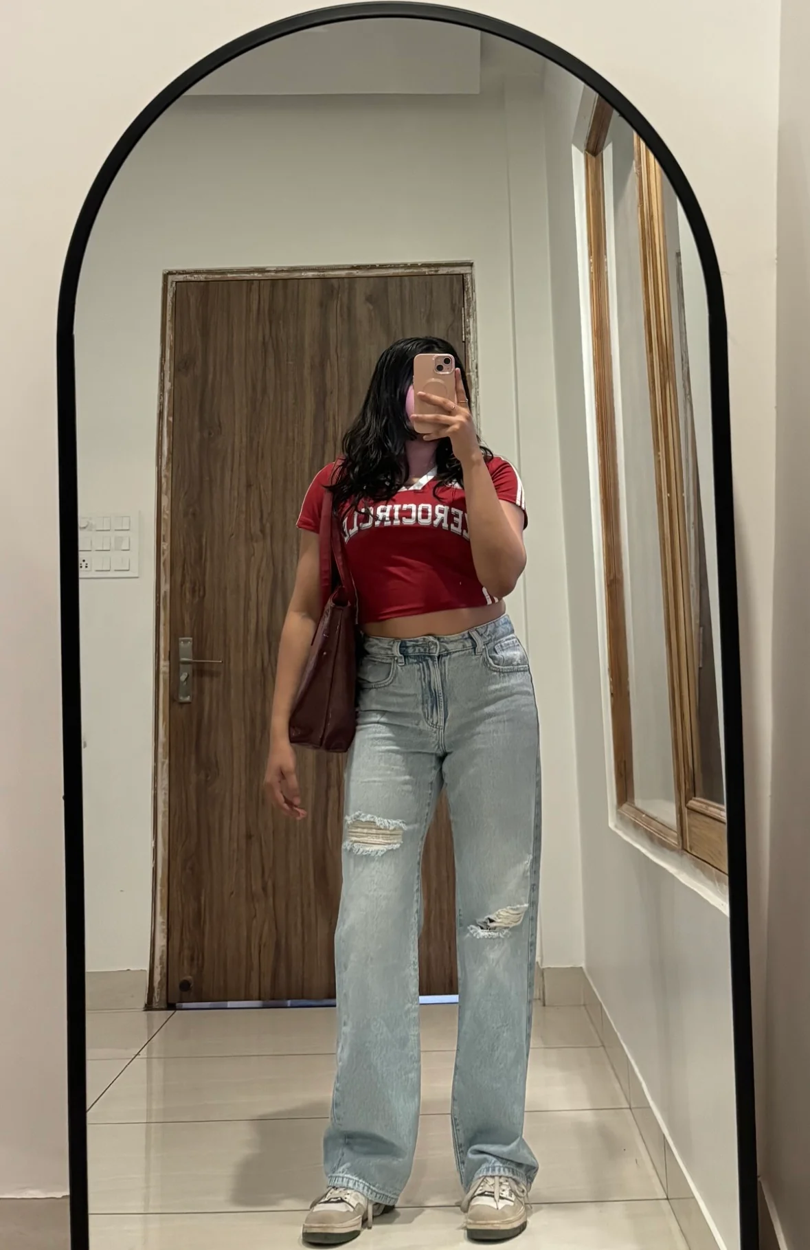 90s Ice Blue Straight Jeans - Image 4