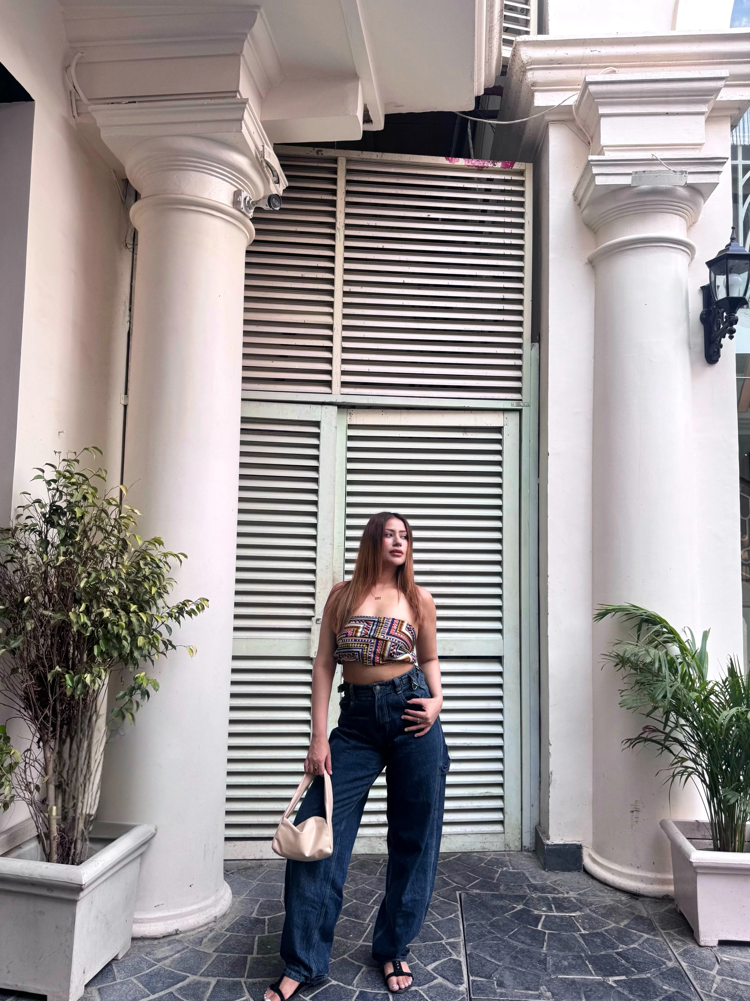 All Day Adjustable waist denim - Dark blue - Image 3