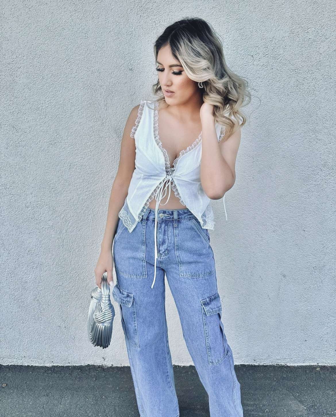 Denim Cargo Pants - 3 shades - Image 6