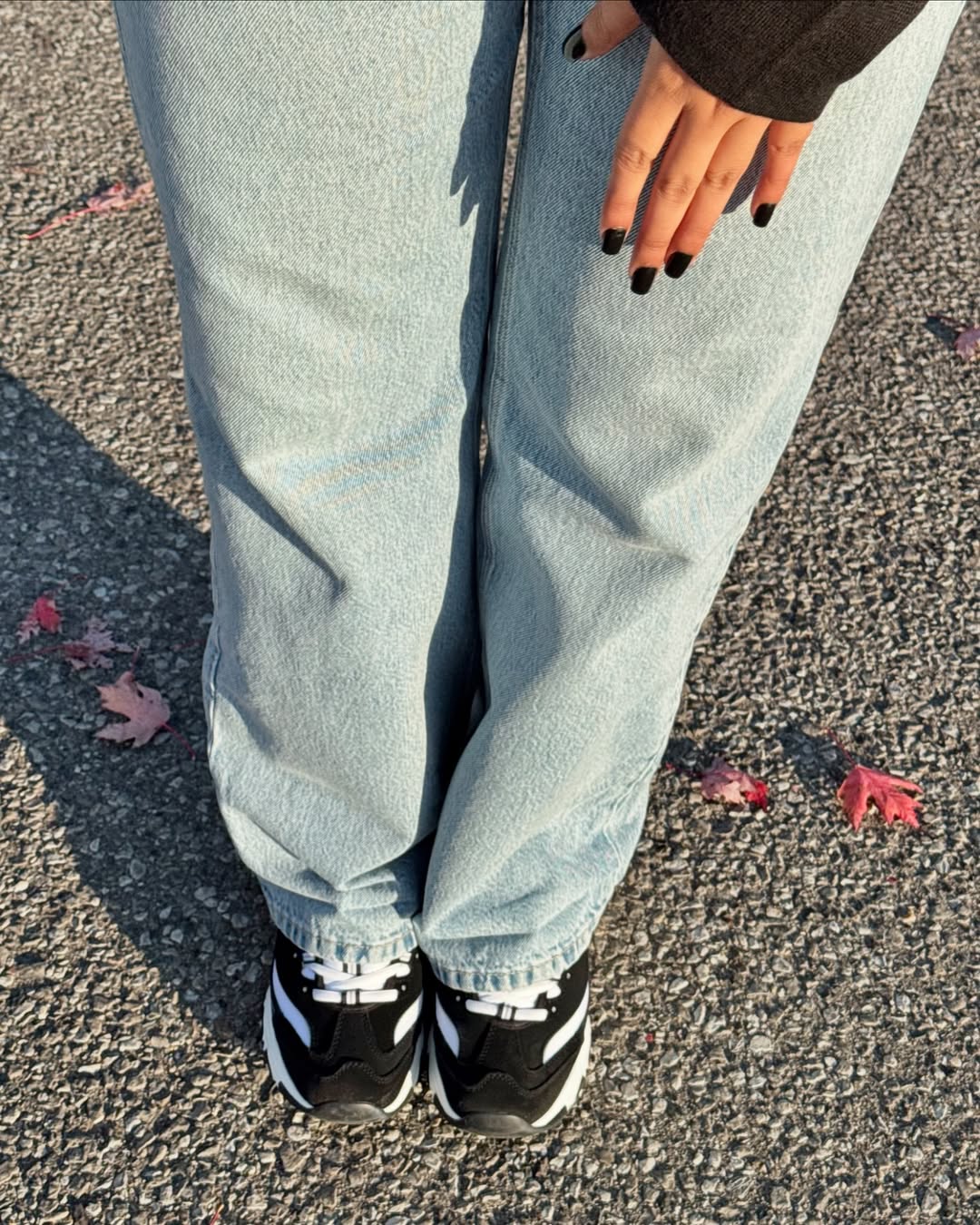 Ice Blue Straight Fit Jeans - Image 3