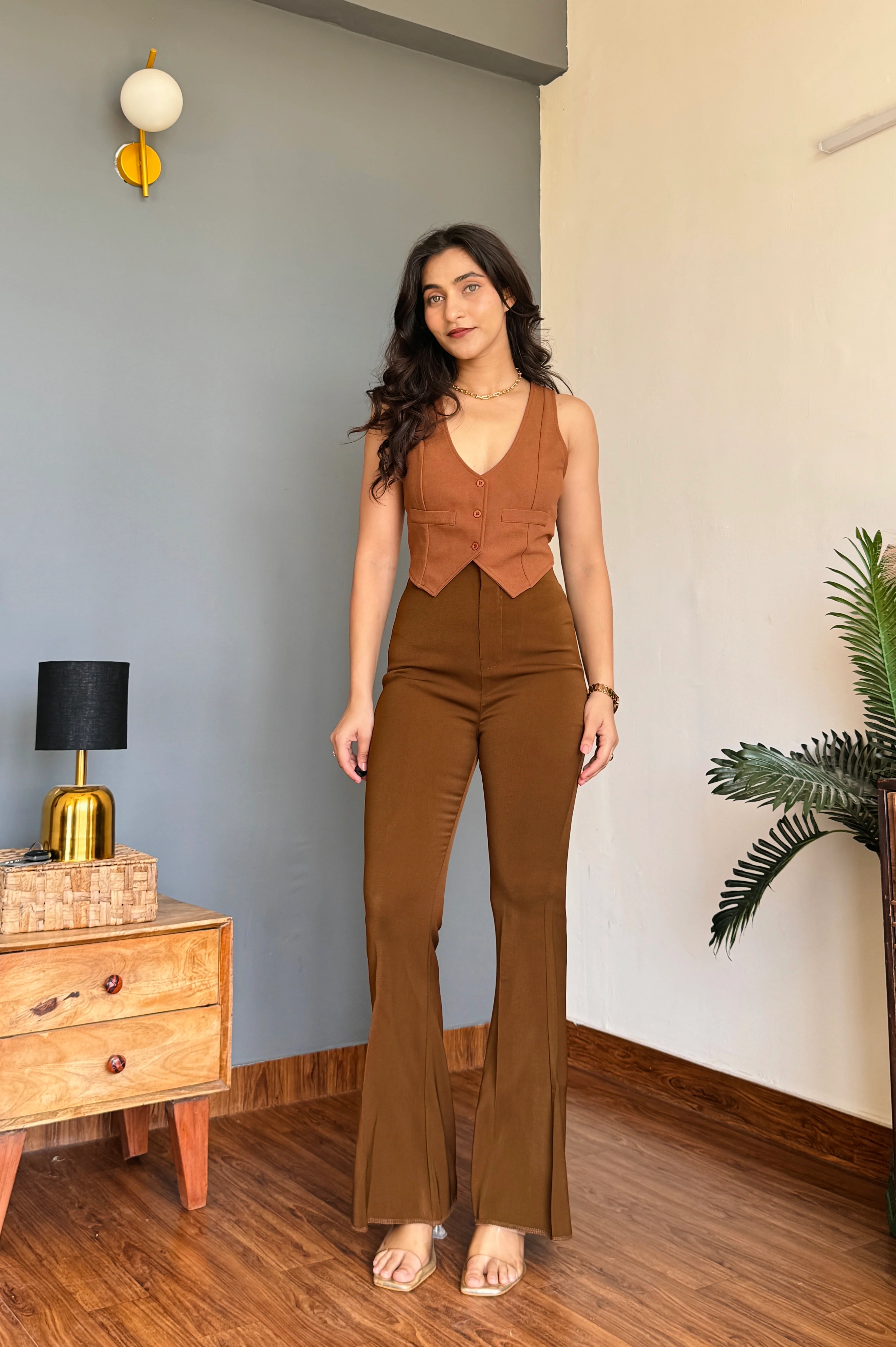 Premium Sculpted Flared Pants - Image 14