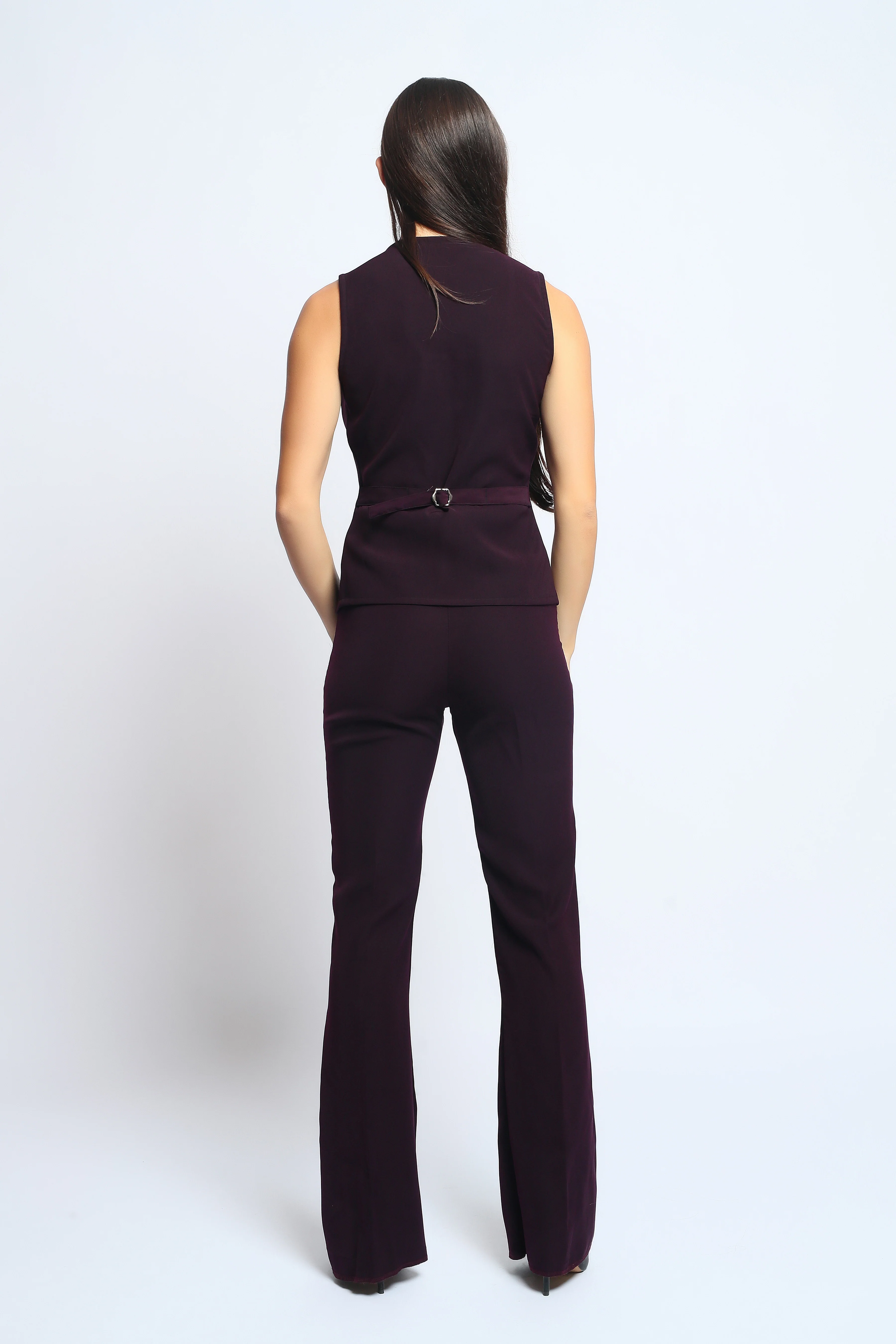 Premium Sculpted Flared Pants - Image 26