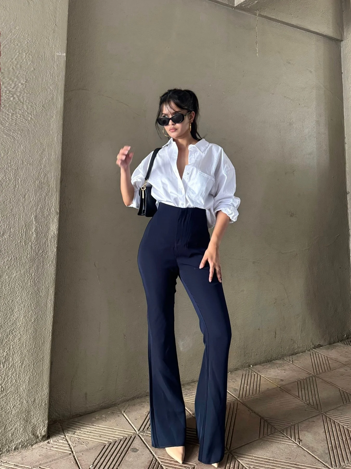 Premium Sculpted Flared Pants - Image 3