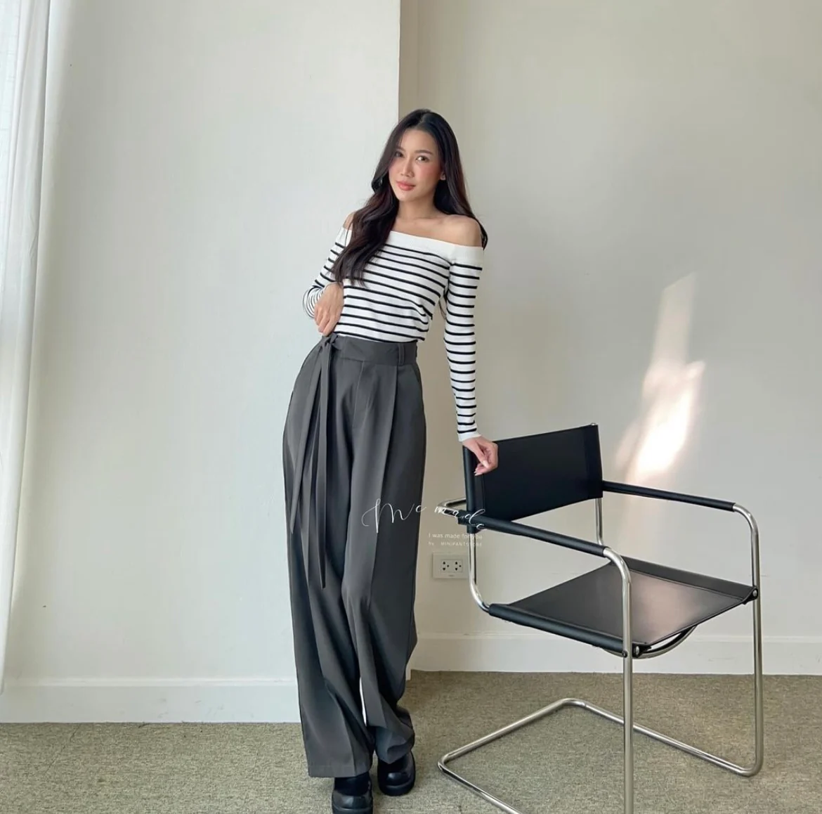 Side Knot Trousers - Image 5