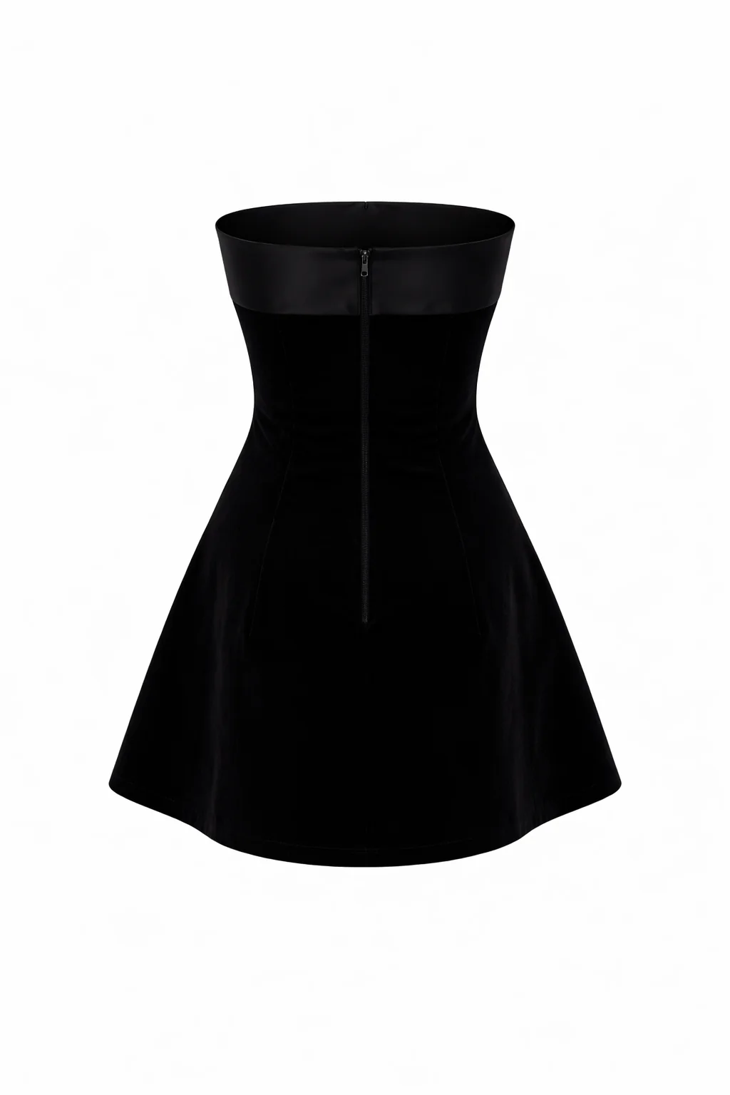 Signature Velvet Mini Dress - Image 6